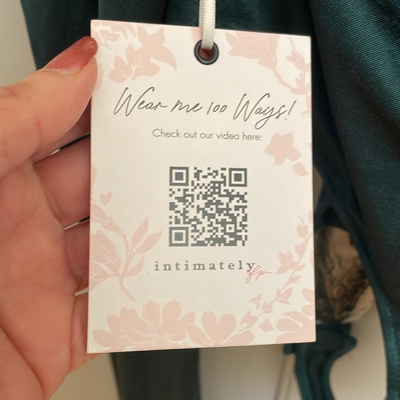 NWT Free People Intimately 100 Ways Convertible Bodysuit - Picture 13 of 15